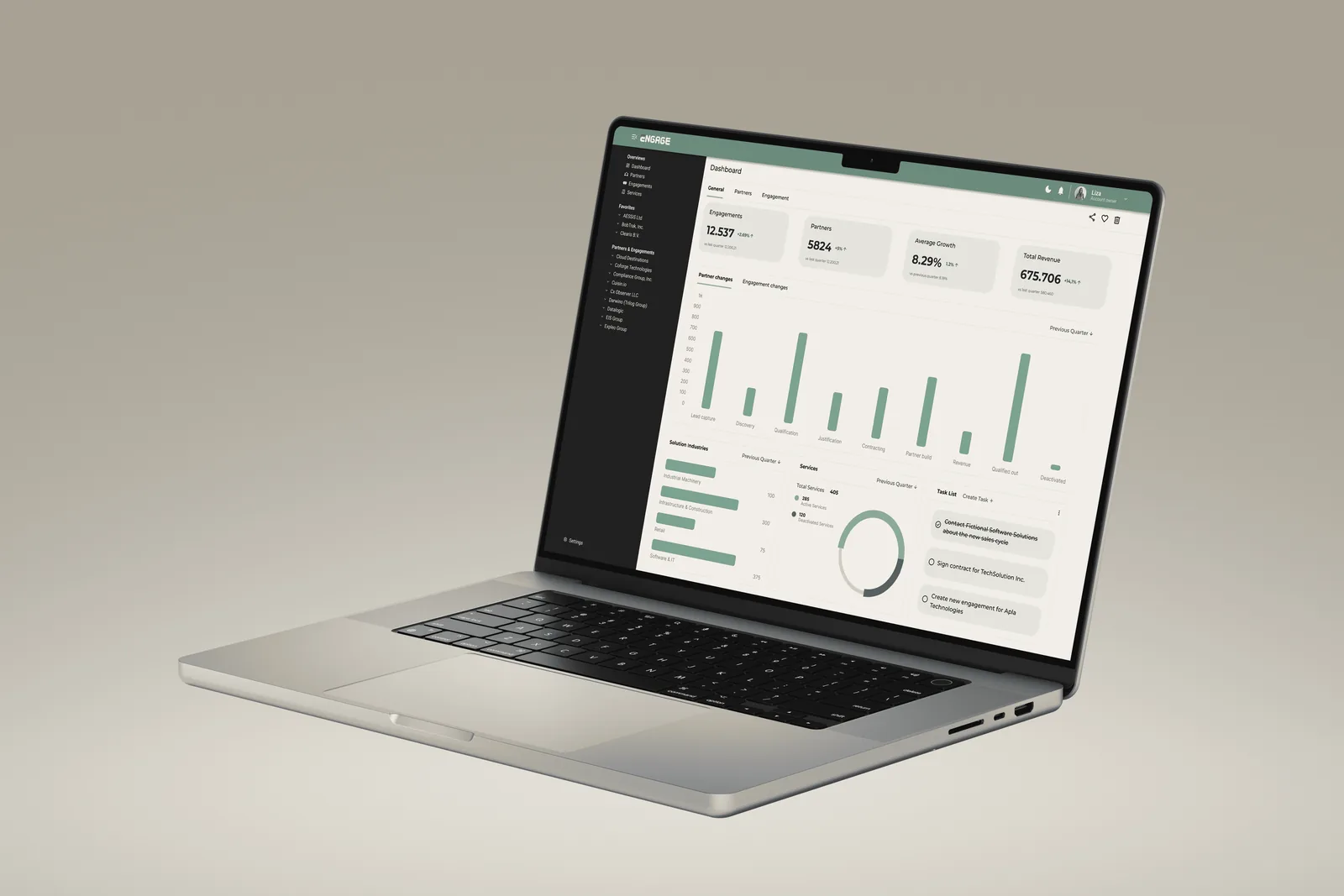 Engage Interface Design