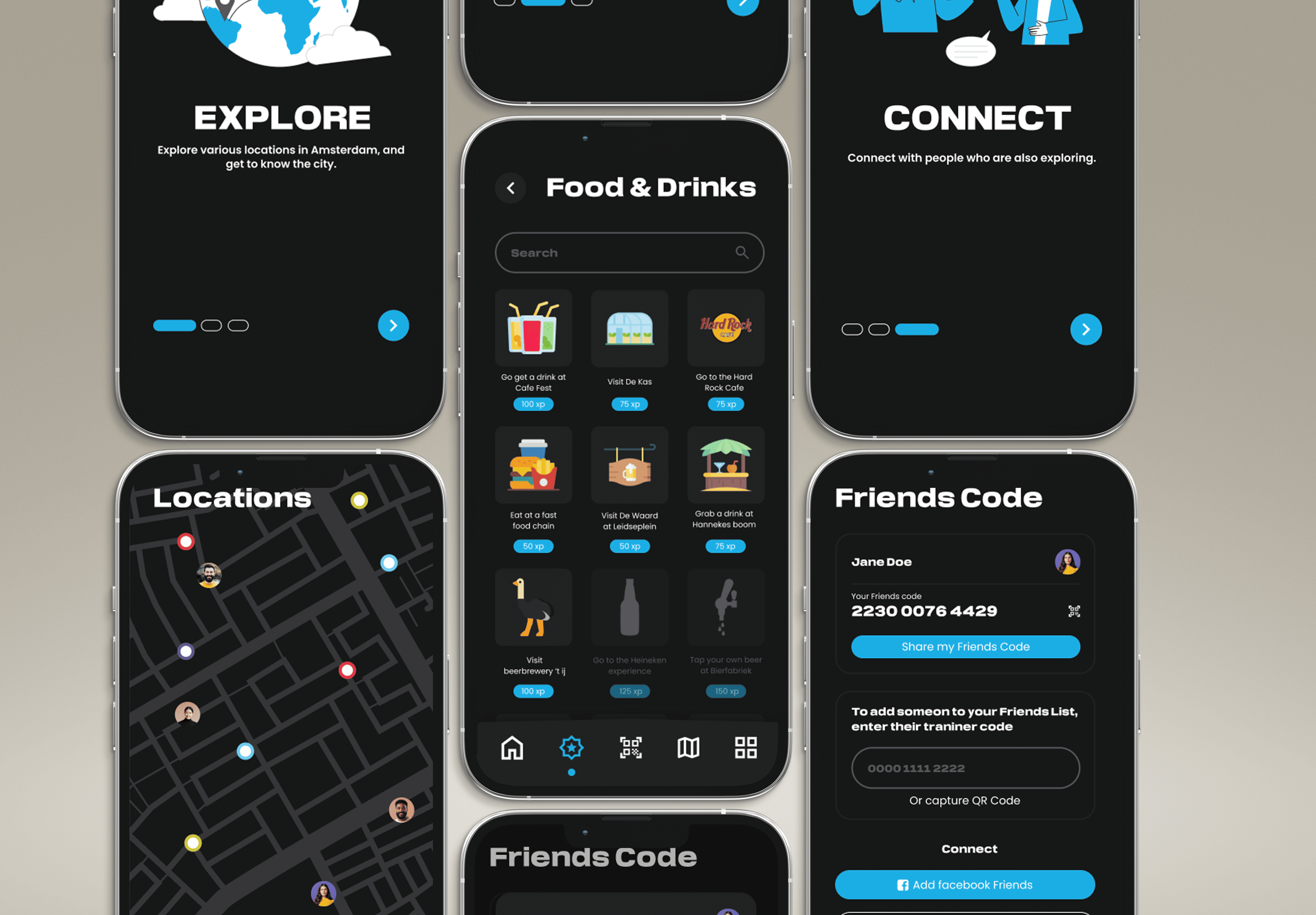 Stickr overview screen